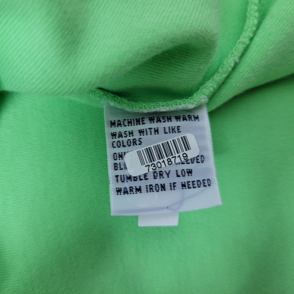 Vintage Polo Ralph Lauren Mens XL Solid Green Purple Pony Stretch Knit - Picture 5 of 7
